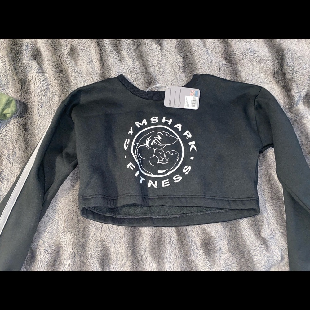 Gymshark cropped legacy fitness sweater